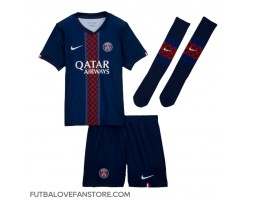 Paris Saint-Germain Ousmane Dembele #10 Domáci Detský futbalový dres 2025-26 Krátky Rukáv (+ trenírky)